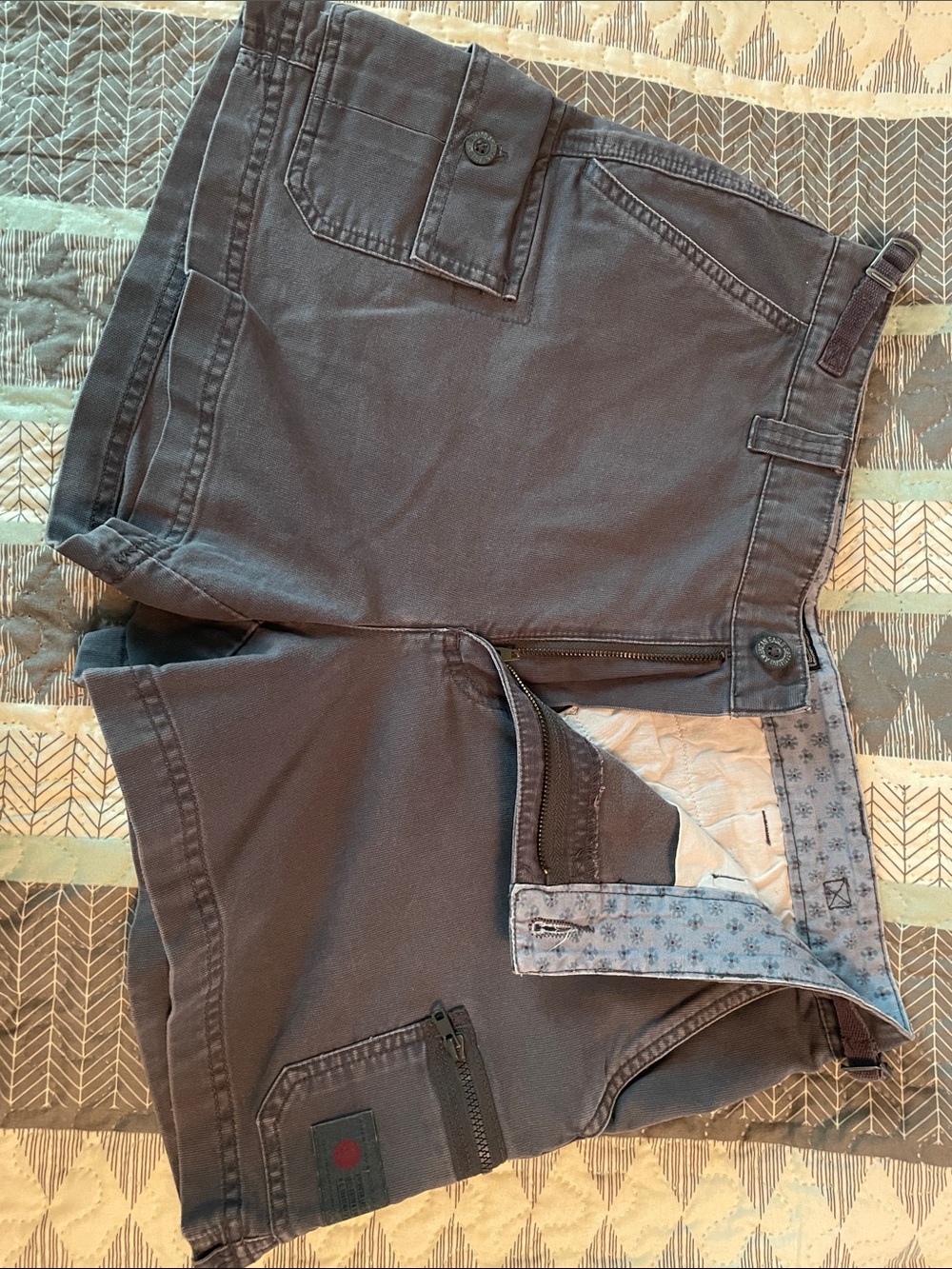 American Eagle Outfitters Gray Cargo Shorts